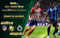 Fb88 soi kèo trận đấu Atletico Madrid vs Club Brugge