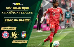 Fb88 soi kèo trận đấu Bayern Munich vs Viktoria Plzen