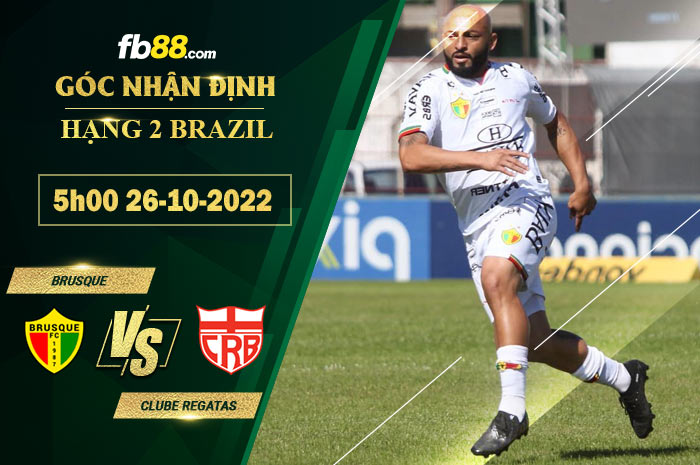 Fb88 soi kèo trận đấu Brusque vs Clube Regatas