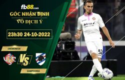Fb88 soi kèo trận đấu Cremonese vs Sampdoria