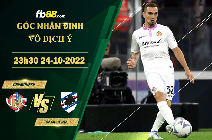 Fb88 soi kèo trận đấu Cremonese vs Sampdoria