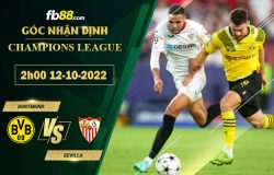 Fb88 soi kèo trận đấu Dortmund vs Sevilla