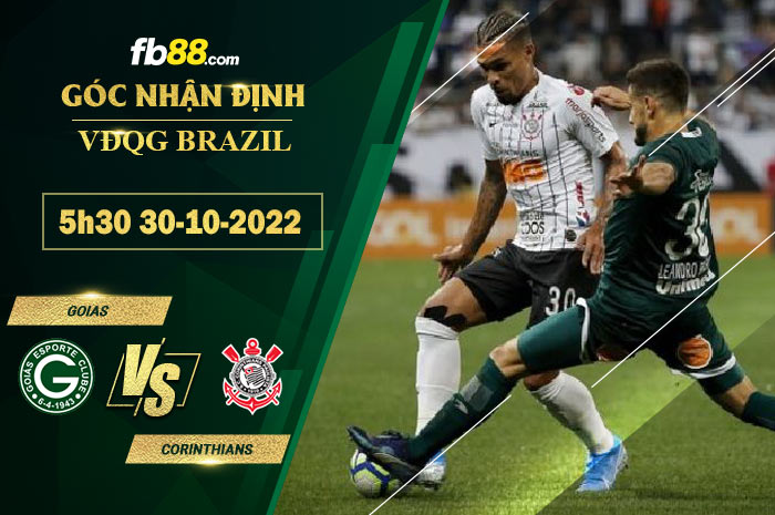 Fb88 soi kèo trận đấu Goias vs Corinthians