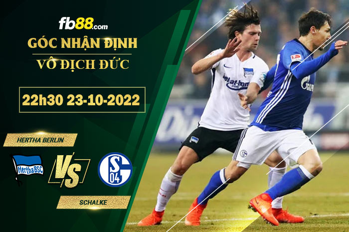 Fb88 soi kèo trận đấu Hertha Berlin vs Schalke