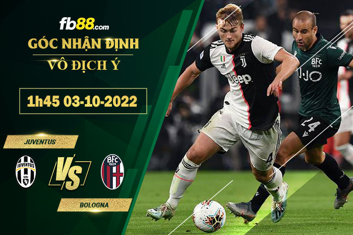 Fb88 bảng kèo trận đấu Juventus vs Bologna