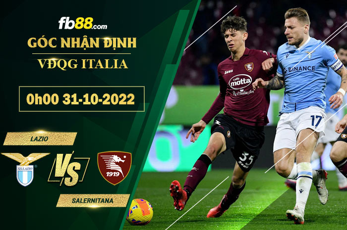Fb88 soi kèo trận đấu Lazio vs Salernitana