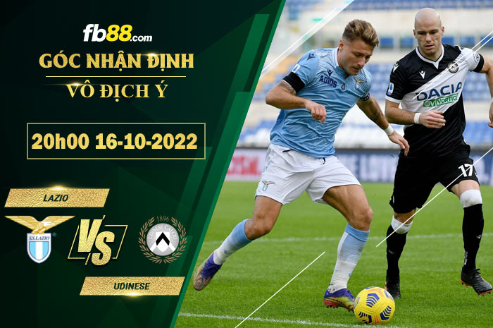 Fb88 soi kèo trận đấu Lazio vs Udinese