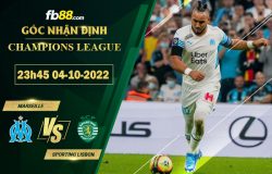 Fb88 soi kèo trận đấu Marseille vs Sporting Lisbon