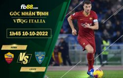 Fb88 soi kèo trận đấu Roma vs Lecce