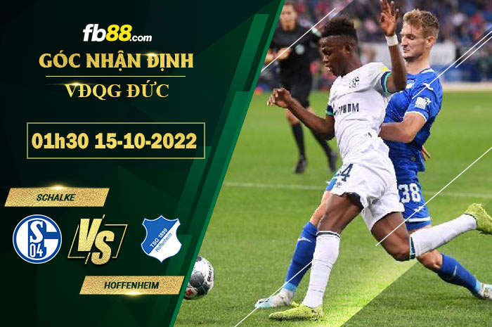 Soi kèo Schalke vs Hoffenheim, 1h00 ngày 15/10/2022