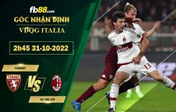 Fb88 soi kèo trận đấu Torino vs AC Milan