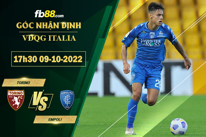Fb88 soi kèo trận đấu Torino vs Empoli