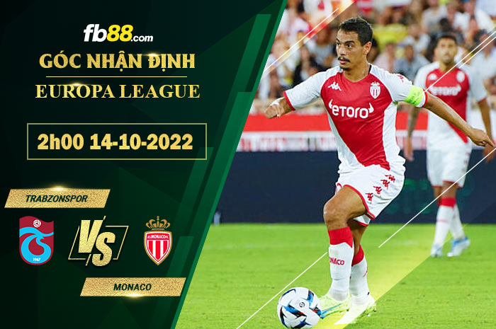 Soi kèo Trabzonspor vs Monaco, 2h00 ngày 14/10/2022
