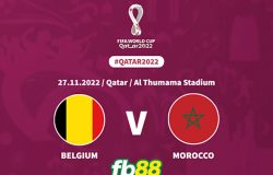 Bỉ vs Morocco