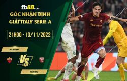 fb88-soi kèo AS Roma vs Torino