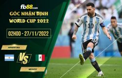 fb88-soi kèo Argentina vs Mexico