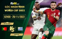 fb88-soi kèo Bo Dao Nha vs Uruguay