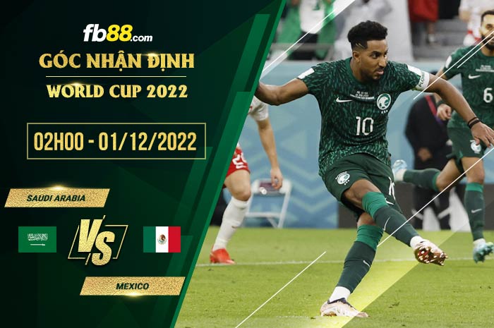 fb88-soi kèo Saudi Arabia vs Mexico