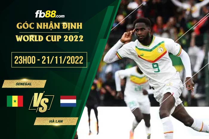 fb88-soi kèo Senegal vs Hà Lan