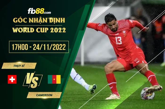 fb88-soi kèo Thuy Si vs Cameroon