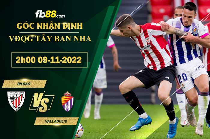 Fb88 soi kèo trận đấu Bilbao vs Valladolid
