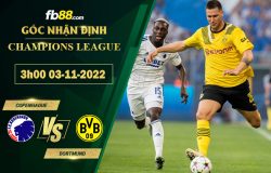 Fb88 soi kèo trận đấu Copenhague vs Dortmund