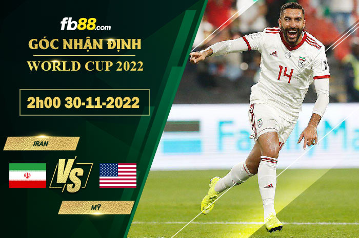 Fb88 soi kèo trận đấu Iran vs Mỹ