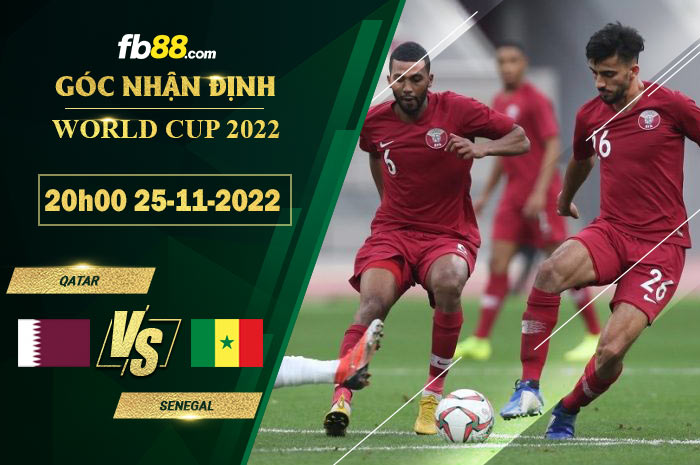 Fb88 soi kèo trận đấu Qatar vs Senegal