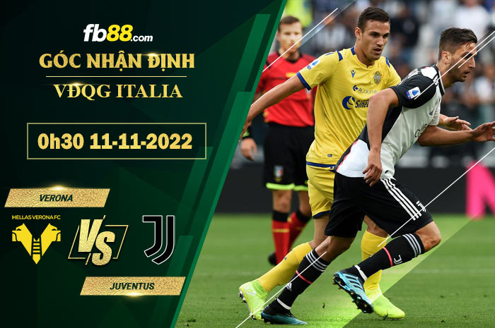Fb88 soi kèo trận đấu Verona vs Juventus