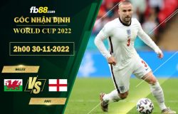 Fb88 soi kèo trận đấu Wales vs Anh