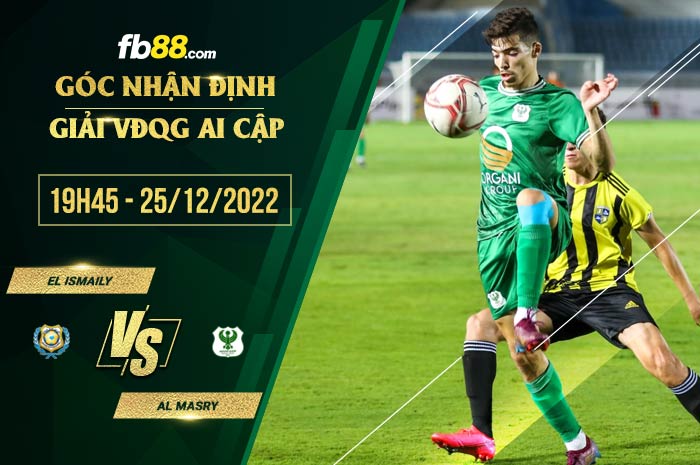 fb88-soi kèo El Ismaily vs Al Masry