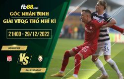 fb88-soi kèo Sivasspor vs Galatasaray