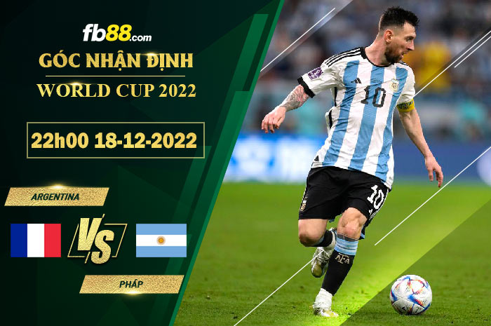Fb88 soi kèo trận đấu Argetina vs Pháp