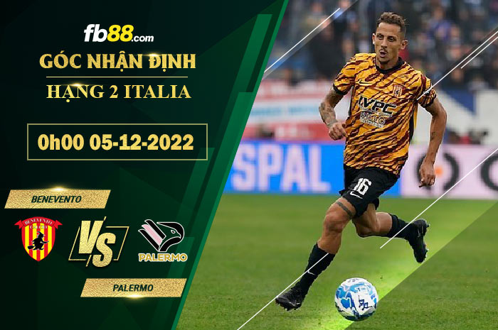 Fb88 soi kèo trận đấu Benevento vs Palermo