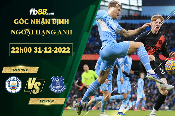 Fb88 soi kèo trận đấu Man City vs Everton
