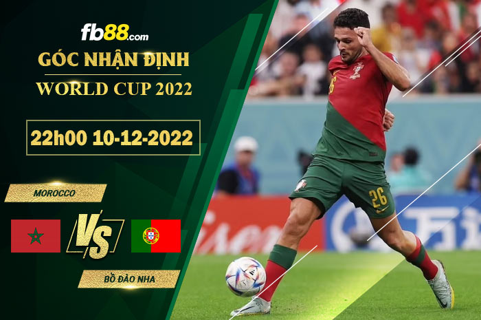 Fb88 soi kèo trận đấu Morocco vs Bồ Đào Nha