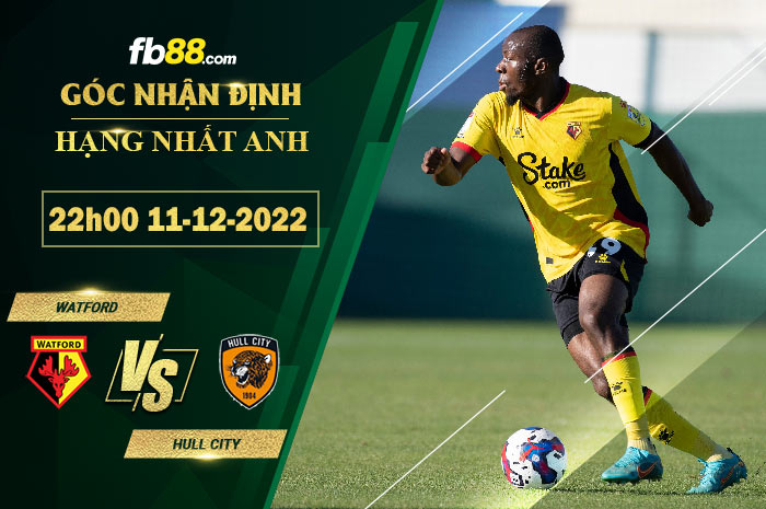 Fb88 soi kèo trận đấu Watford vs Hull City