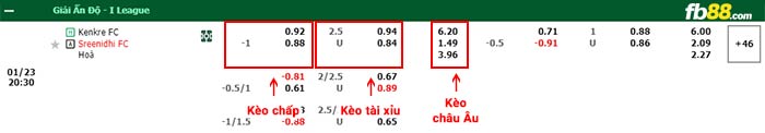 fb88-bảng kèo trận đấu Kenkre vs Sreenidi
