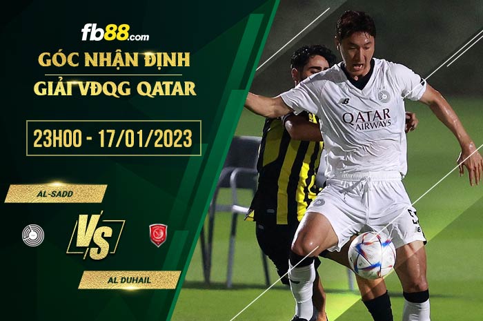 fb88-soi kèo Al-Sadd vs Al Duhail