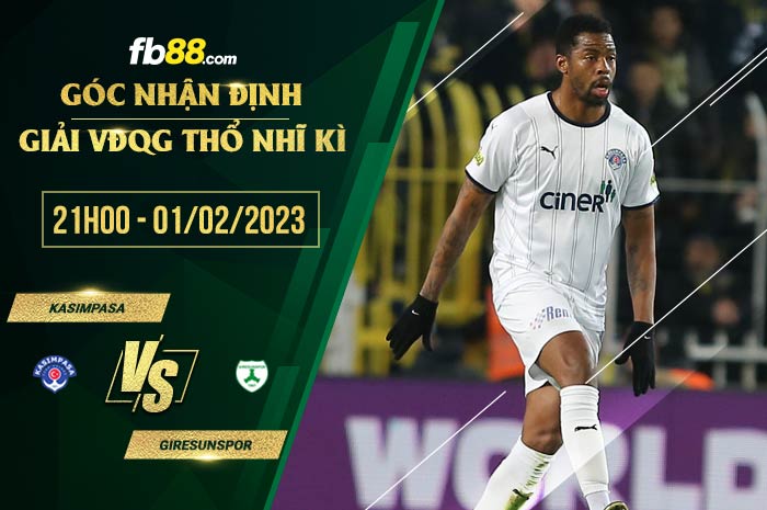 fb88-soi kèo Kasimpasa vs Giresunspor
