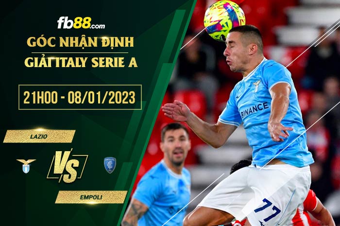 fb88-soi kèo Lazio vs Empoli