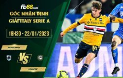 fb88-soi kèo Sampdoria vs Udinese