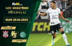 Fb88 soi kèo trận đấu Corinthians vs Guarani