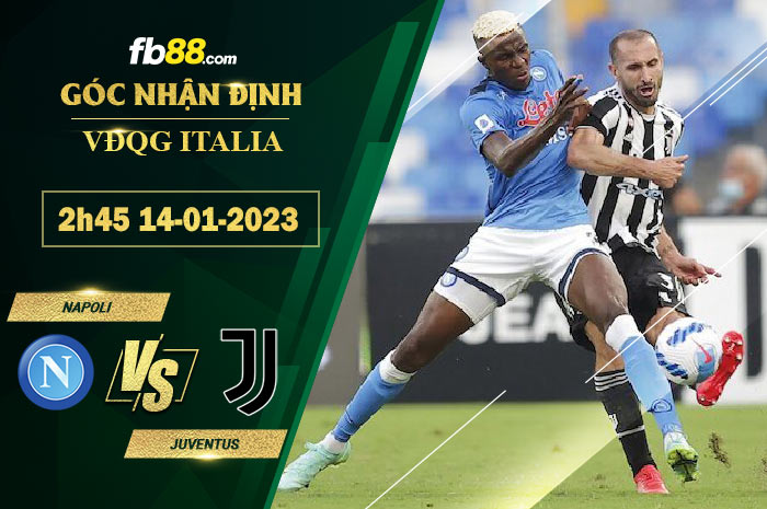 Fb88 soi kèo trận đấu Napoli vs Juventus