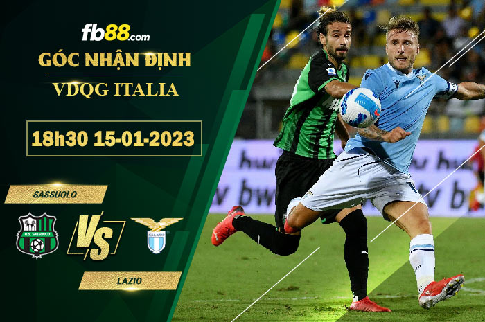 Fb88 soi kèo trận đấu Sassuolo vs Lazio