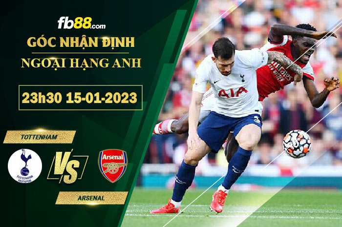 Fb88 soi kèo trận đấu Tottenham vs Arsenal