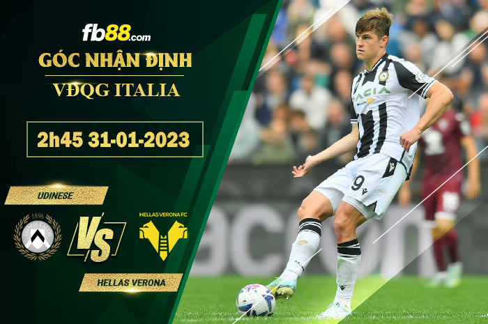 Fb88 soi kèo trận đấu Udinese vs Hellas Verona