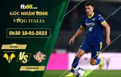 Fb88 soi kèo trận đấu Verona vs Cremonese