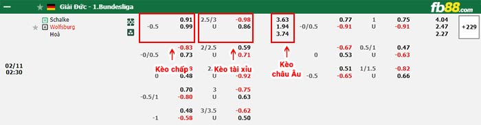 fb88-bảng kèo trận đấu Schalke vs Wolfsburg