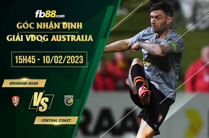 fb88-soi kèo Brisbane Roar vs Central Coast